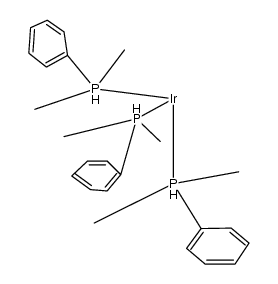 fac-IrH3(PMe2Ph)3 Structure