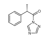 (S)-N-2-phenylpropionyl-1,2,4-triazole Structure