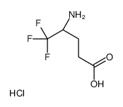 (S)-4-AMINO-5,5,5-TRIFLUOROPENTANOIC ACID HCL picture