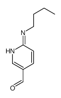 3-Pyridinecarboxaldehyde, 6-(butylamino)-结构式