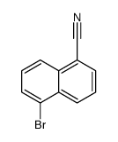 5-bromonaphthalene-1-carbonitrile structure