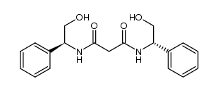 N1,N3-bis((S)-2-hydroxy-1-phenylethyl)malonamide结构式