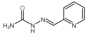 2-pyridylformaldehyde semicarbazone Structure