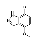 7-Bromo-4-methoxyindazole structure