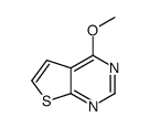 4-Methoxythieno[2,3-d]pyrimidine Structure