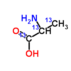 DL-丙氨酸-13C3图片