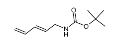 Carbamic acid, 2,4-pentadienyl-, 1,1-dimethylethyl ester, (E)- (9CI) picture