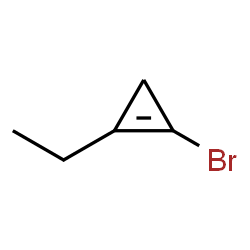 Cyclopropene, 1-bromo-2-ethyl- (9CI)结构式