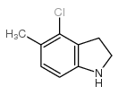 4-Chloro-5-methylindoline结构式