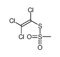 Methanethiosulfonic acid S-(trichloroethenyl) ester Structure