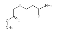 METHYL 2-[(3-AMINO-3-THIOXOPROPYL)THIO]ACETATE Structure