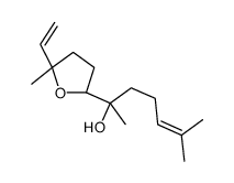 2-[(2R,5S)-5-ethenyl-5-methyloxolan-2-yl]-6-methylhept-5-en-2-ol Structure