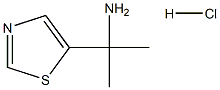 2-(thiazol-5-yl)propan-2-amine hydrochloride Structure