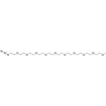 m-PEG10-azide图片