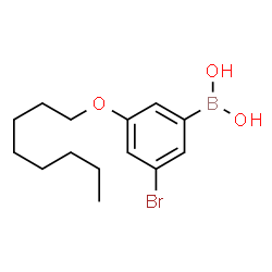 3-Bromo-5-octyloxyphenylboronic acid picture