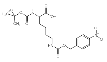 N-(叔丁氧羰基)-N'-[[(4-硝基苯基)甲氧基]羰基]-L-赖氨酸图片