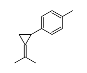 p-(2-Isopropylidenecyclopropyl)toluene Structure