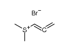 dimethyl-1,2-propadien-1-yl sulfonium bromide Structure