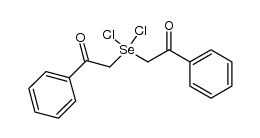 1,5-diphenyl-3,3-dichloro-3-selena-1,5-pentanedione结构式