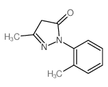 3H-Pyrazol-3-one,2,4-dihydro-5-methyl-2-(2-methylphenyl)-图片