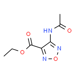 1,2,5-Oxadiazole-3-carboxylicacid,4-(acetylamino)-,ethylester(9CI) picture