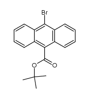 tert-butyl 10-bromoanthracene-9-carboxylate Structure