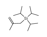 (2-methylallyl )triisopropylsilane结构式