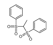 1-(benzenesulfonyl)ethylsulfonylbenzene结构式