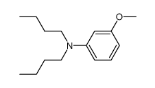 N-(3-methoxyphenyl)-di-n-butylamine Structure