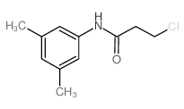 3-Chloro-N-(3,5-dimethylphenyl)propanamide图片