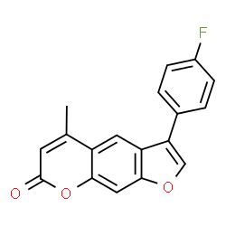 3-(4-fluorophenyl)-5-methylfuro[3,2-g]chromen-7-one picture