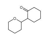 2-(Tetrahydro-2H-pyran-2-yl)-1-cyclohexanon Structure