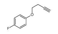 Benzene, 1-(3-butynyloxy)-4-fluoro- (9CI) Structure