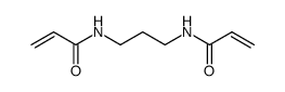 N,N'-(丙烷-1,3-二基)二丙烯酰胺结构式