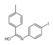 N-(4-Iodophenyl)-4-methylbenzamide结构式