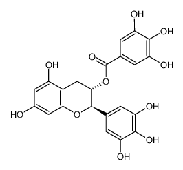 没食子儿茶素没食子酸酯结构式