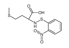 (2S)-4-methylsulfanyl-2-[(2-nitrophenyl)sulfanylamino]butanoic acid结构式