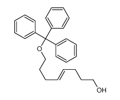 8-trityloxyoct-4-en-1-ol结构式