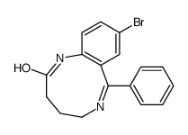 9-bromo-7-phenyl-1,3,4,5-tetrahydro-1,6-benzodiazonin-2-one Structure