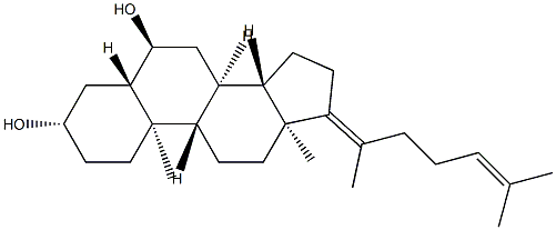 5α-Cholesta-17(20),24-diene-3β,6α-diol picture