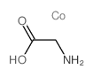 2-aminoacetic acid,cobalt Structure