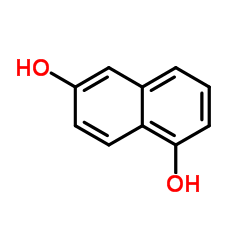 1,6-二羟基萘结构式