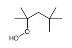 1,1,3,3-Tetramethylbutyl-hydroperoxide Structure