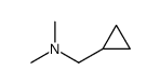 1-cyclopropyl-N,N-dimethylmethanamine结构式