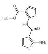 Methyl 2-{[(2-aminothien-3-yl)carbonyl]-amino}thiophene-3-carboxylate picture