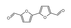 2,2'-Bifuran-5,5'-dicarbaldehyde Structure