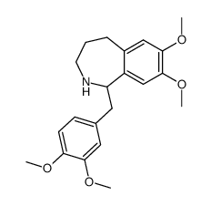 1-(3,4-dimethoxy-benzyl)-7,8-dimethoxy-2,3,4,5-tetrahydro-1H-benzo[c]azepine Structure