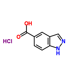 1H-Indazole-5-carboxylic acid structure