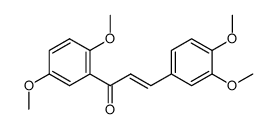 3,4,2',5'-tetramethoxychalcone Structure