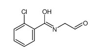 2-chloro-N-(2-oxoethyl)benzamide Structure